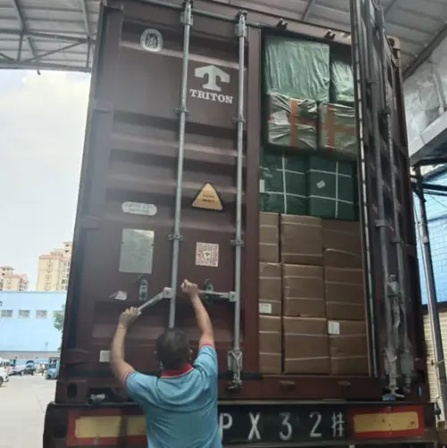 Container shipment photo