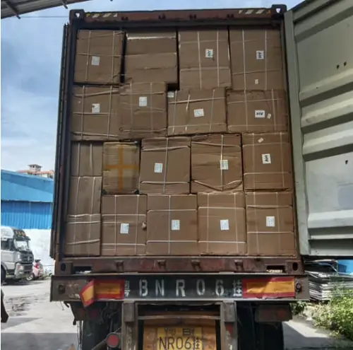 Container shipment photo