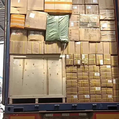 Container shipment photo