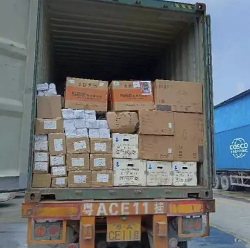 Container shipment photo