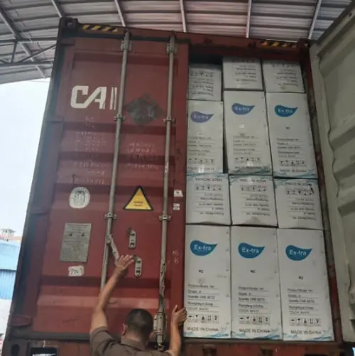 Container shipment photo