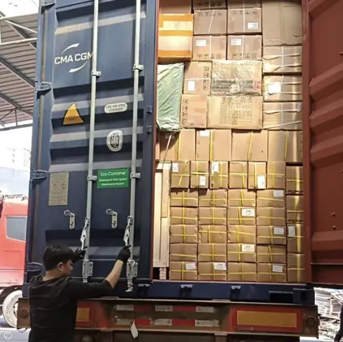 Container shipment photo