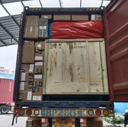Container shipment photo