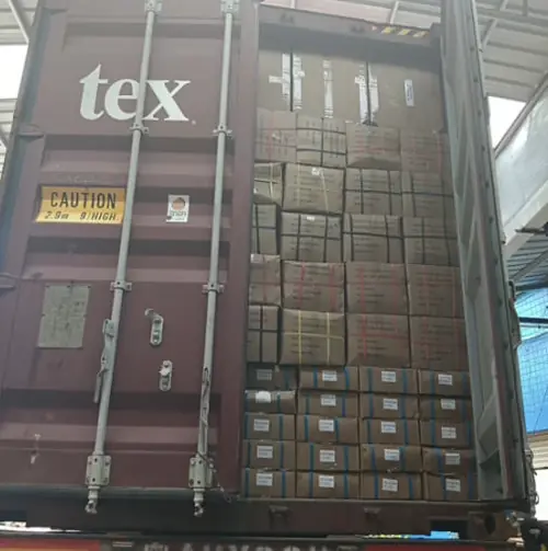 Container shipment photo