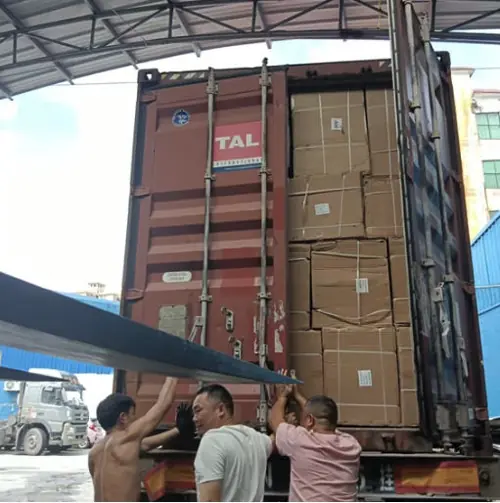 Container shipment photo