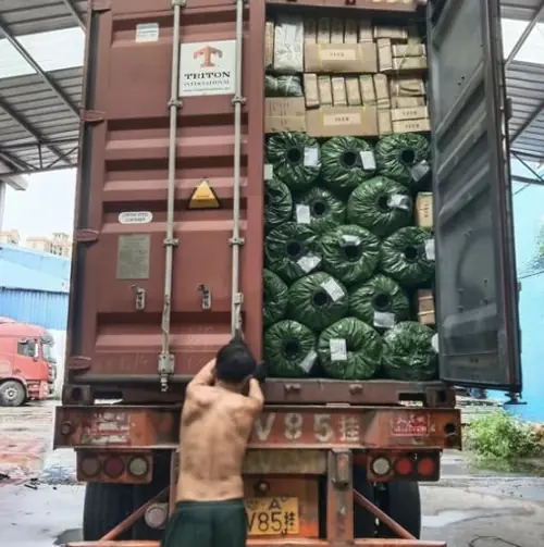 Container shipment photo