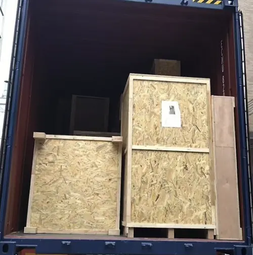 Container shipment photo