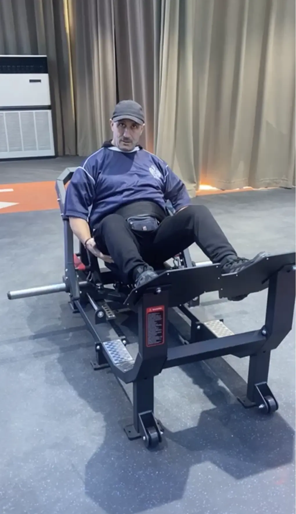 Testing gym equipment
